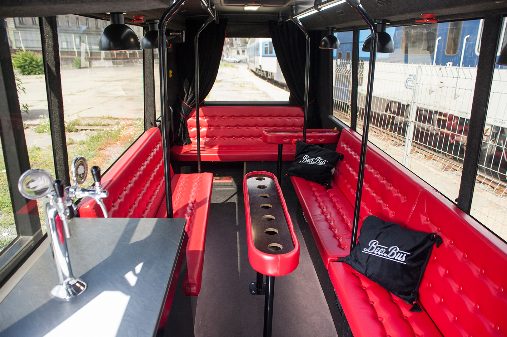 PRAGUE BEER BUS Our bike ORIGINAL PRAGUE BEER BUS